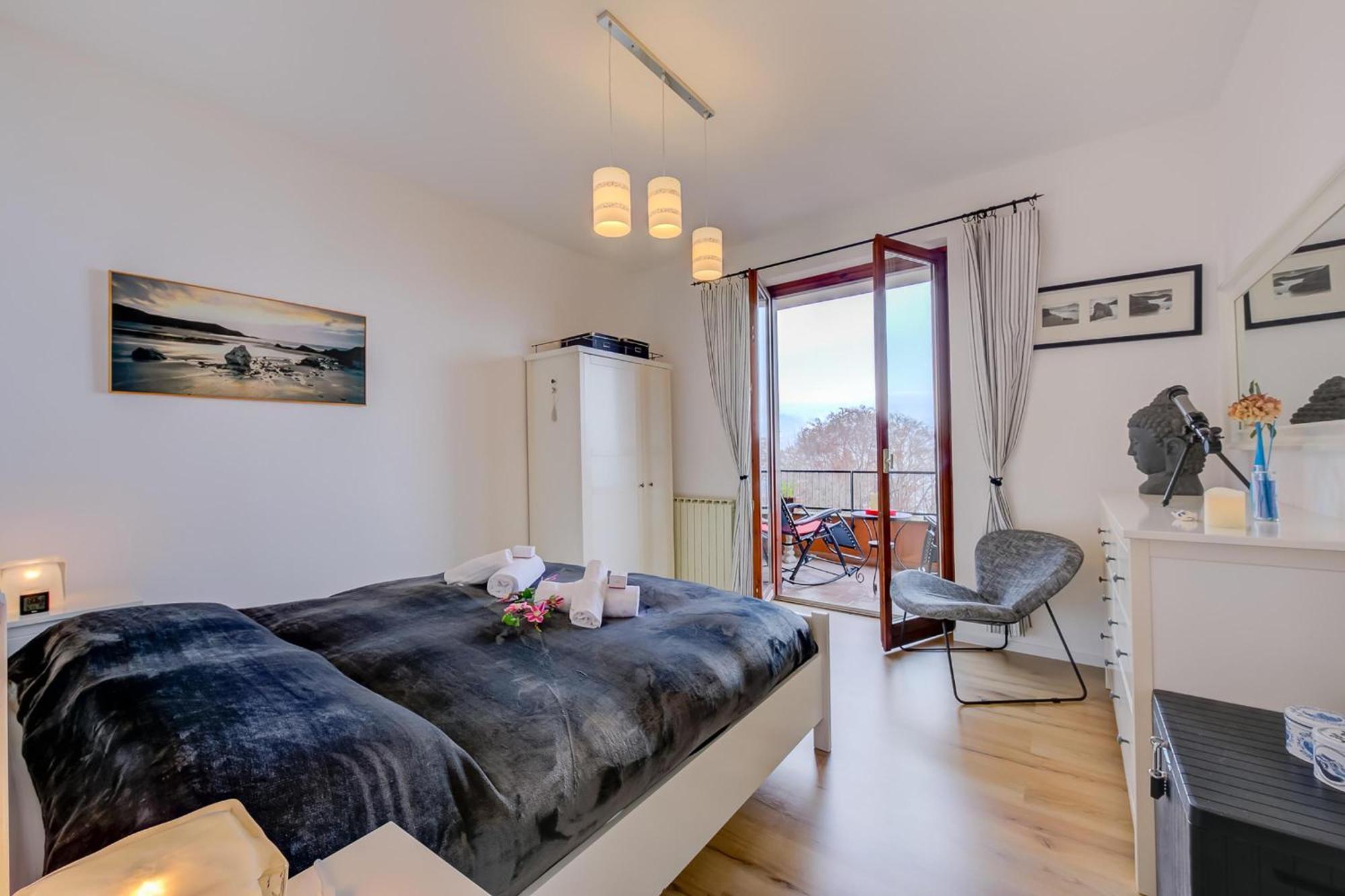 Apartamento La Bellavista Penthouse Stresa Exterior foto